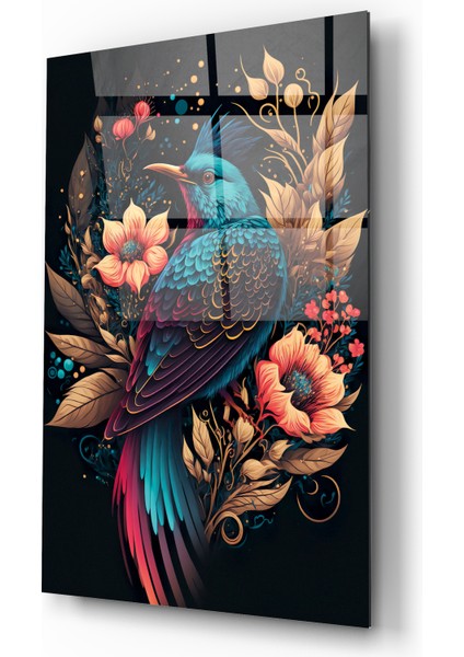 Sinek Kuşu Cam Tablo 2 - Ev ve Duvar Dekorasyonuı modelleri