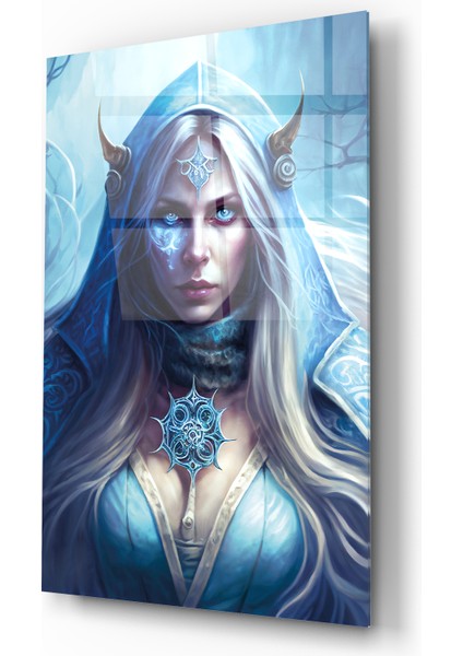 Buz Büyücüsü Cam Tablo modelleri