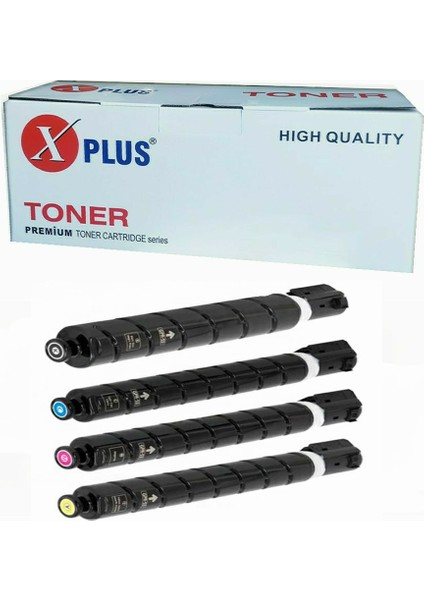 Canon C-EXV49 IR-C3320 / IR-C3325 4 Renk Ithal Muadil Toner Seti Siyah 36.000 Sayfa, Renkliler 19.000 Sayfa
