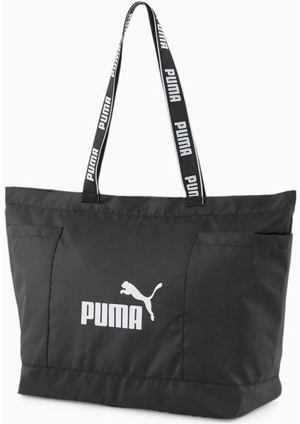 Core Base Large Shopper Alışveriş Plaj Çok Amaçlı Çanta Siyah 079464-01 v1