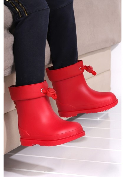 Bimbi Euri Rojo Kırmızı Çocuk Yağmur Çizmesi W10257-005 V2 fiyatları