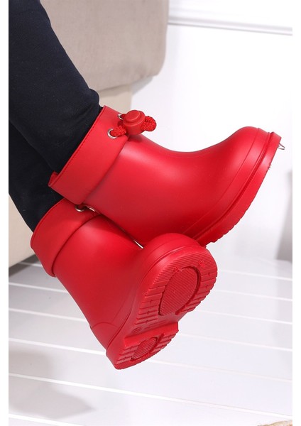 Bimbi Euri Rojo Kırmızı Çocuk Yağmur Çizmesi W10257-005 modelleri