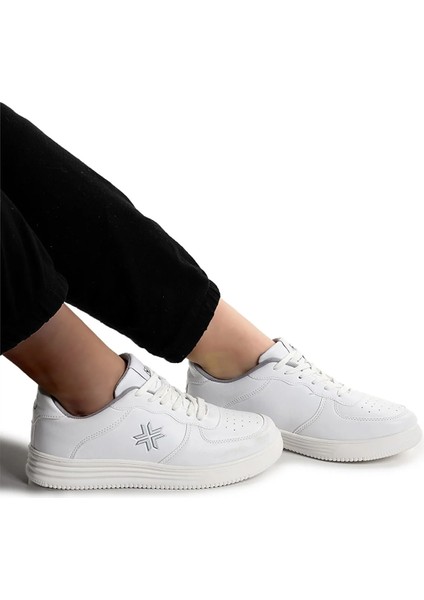 4196 Beyaz Low Air Force Conford Unisex Sneaker Spor Ayakkabı V5