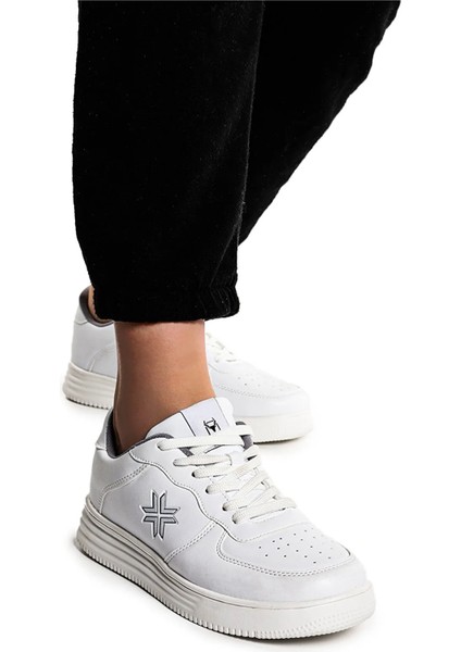 4196 Beyaz Low Air Force Conford Unisex Sneaker Spor Ayakkabı V5 fiyatları