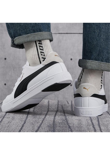 Serve Pro Lite Beyaz Siyah Unisex Trend Sneaker Spor Ayakkabı 374902-08 V2 fiyatları