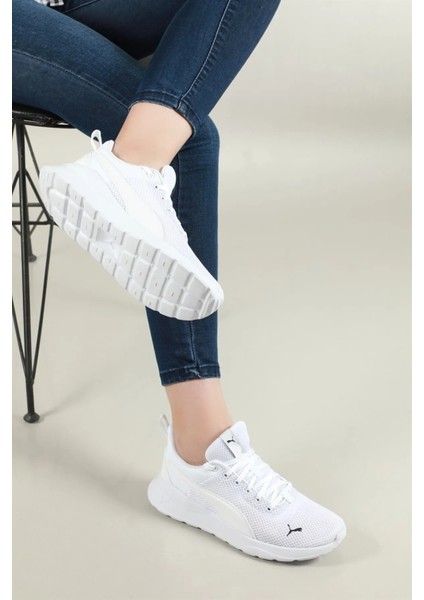 Anzarun Lite Bayan All White Spor Ayakkabı 371128-03 372004-02 V5