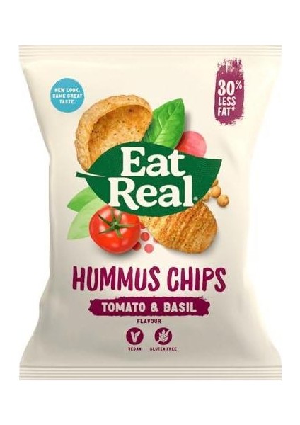 Glutensiz Domates & Fesleğen & Nohut Cipsi 45GR