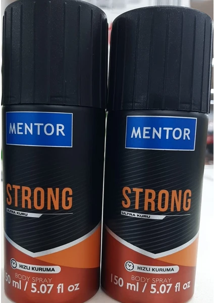 Deodorant Mentor Strong 150 ml 2'li