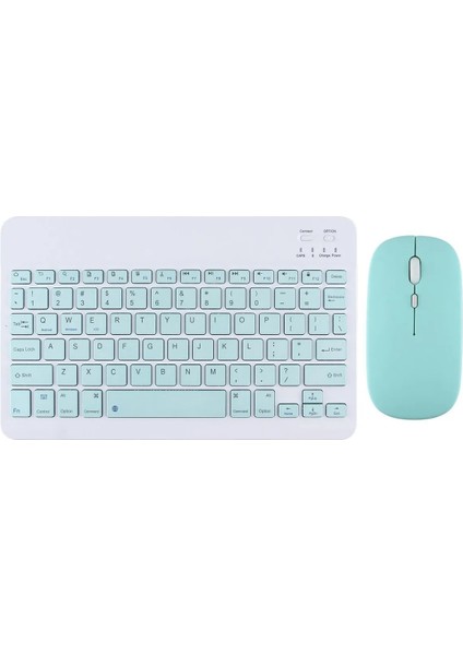 Alfa MEC Apple iPad Air 2022 A2589 A2591 Uyumlu Kablosuz Bluetooth Klavye Mouse+Set