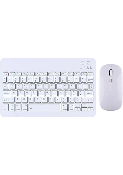 Alfa MEC Apple iPad Air 2022 A2589 A2591 Uyumlu Kablosuz Bluetooth Klavye Mouse+Set