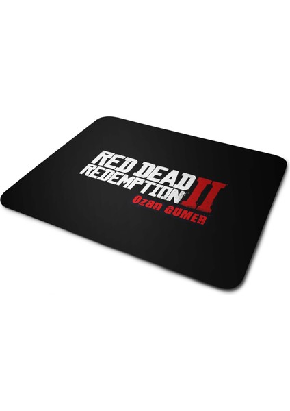 Kişiye Özel Red Dead Redemption Logo Baskılı Mouse Pad