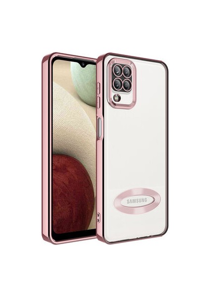 Samsung Galaxy A12 İle Uyumlu Şık Tasarımlı ve Parlak Velina Premium Silikon Case Cover