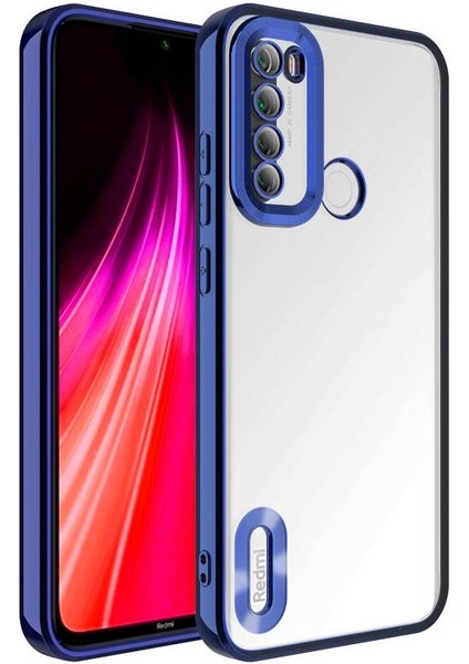 Redmi Note 8 KKılıf Logo Detaylı Esnek Elis Lazer Silikon Kapak