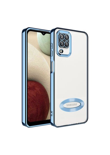 Samsung Galaxy A12 İle Uyumlu Şık Tasarımlı ve Parlak Velina Premium Silikon Case Cover