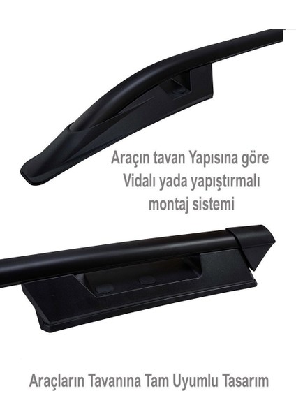 Toyota Hılux 2005 2014 Tavan Çıtası Falcon Black fırsatları