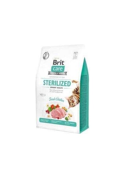 Brit Care Hipoalerjenik Sterilized Urinary Tahılsız Tavuklu Kısırlaştırılmış Kedi Maması 7 kg