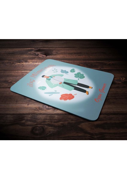 Kişiye Özel Ilaç Mümessili Tasarımlı Mouse Pad
