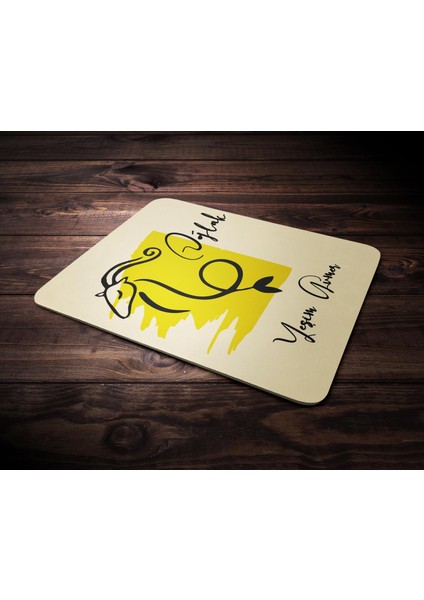 Kişiye Özel Oğlak Burcu Temalı Mouse Pad