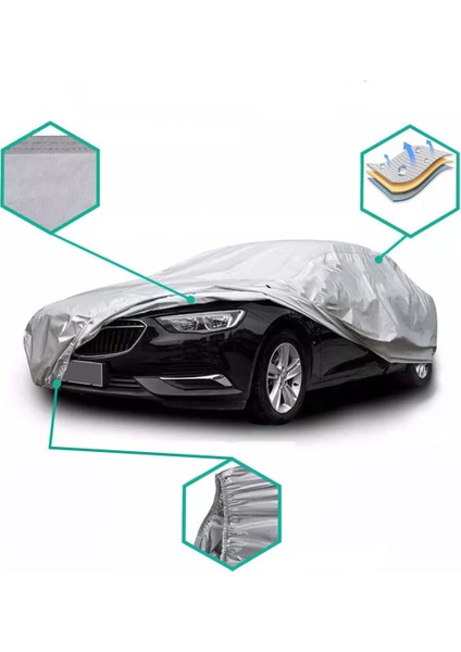 Citroen C4 Sedan Araca Özel Oto Brandası - Premium Araba Örtüsü