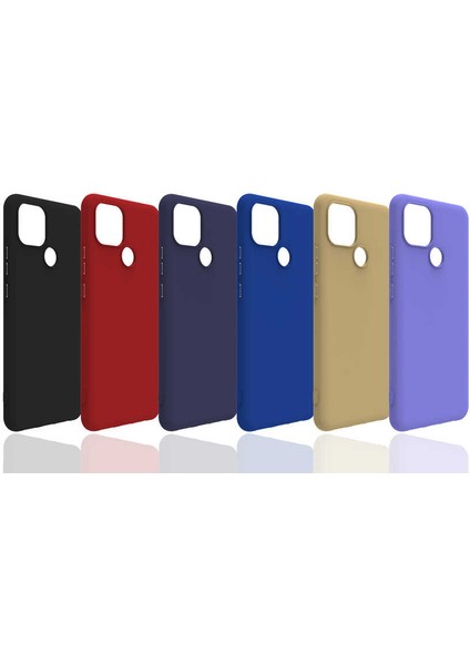Realme C25 Kılıf Mat Silikon Kapak