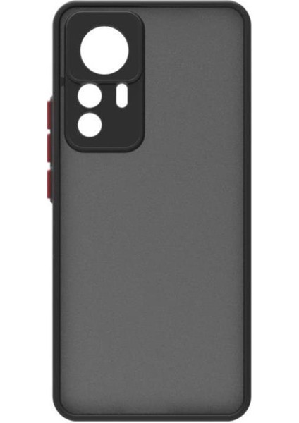Xiaomi Mi 12T Kılıf Mat Yüzey Kamera Korumalı Silikon