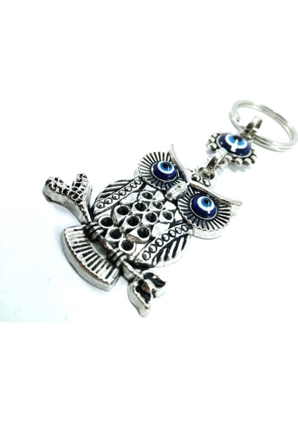 Baykuş Nazar Boncuğu Anahtarlık Metal Aksesuar fiyatları