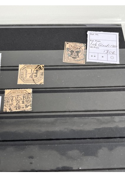 Kuzey Almanya Konfederasyonu 1870 Posta Pulu Lotu fırsatları