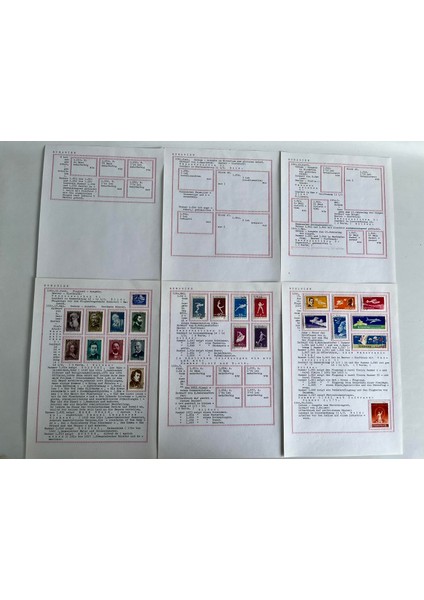 Romanya Posta Pulu Lotu 1170 Adet G06 fiyatları