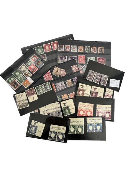 Yabancı Posta Pulu Lotu 83 Adet K01