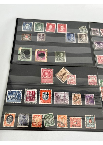 Yabancı Posta Pulu Lotu 83 Adet K01 modelleri