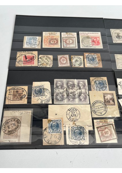 Yabancı Posta Pulu Lotu 58 Adet K02 modelleri