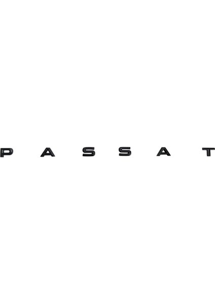 Bagaj Arması Siyah Passat / YACI156-S