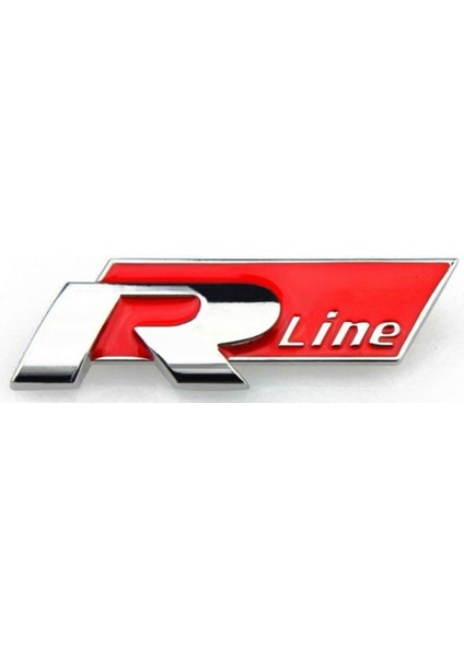 R-Line Yapıştırmalı Logo-Kırmızı / YACI148