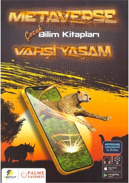 Palme Boyut Metaverse Çocuk Bilim Kitapları Serisi 4 Kitap