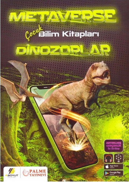 Palme Boyut Metaverse Çocuk Bilim Kitapları Serisi 4 Kitap