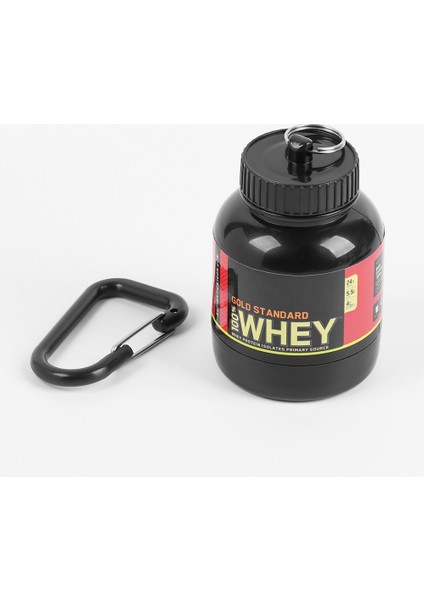 Gymsmart Mini Protein Tozu Kabı Karabina Kanca Aparatlı 100 ml