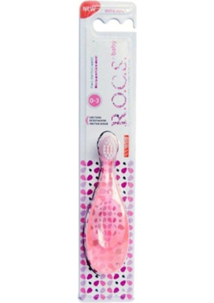 R.o.c.s. Bebek Diş Fırçası - Pembe