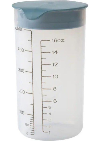 Standardmatt Shaker Mutfak Ölçü Kabı Plastik 500ML