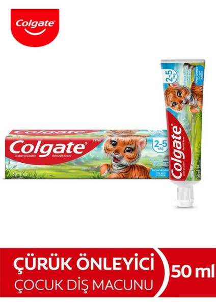 Çocuk Diş Macunu 50ML (1 Adet)