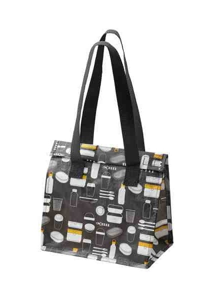 Ikea Akdeniz Fladdrıg Gri 25X16X27 cm Yemek Çantası