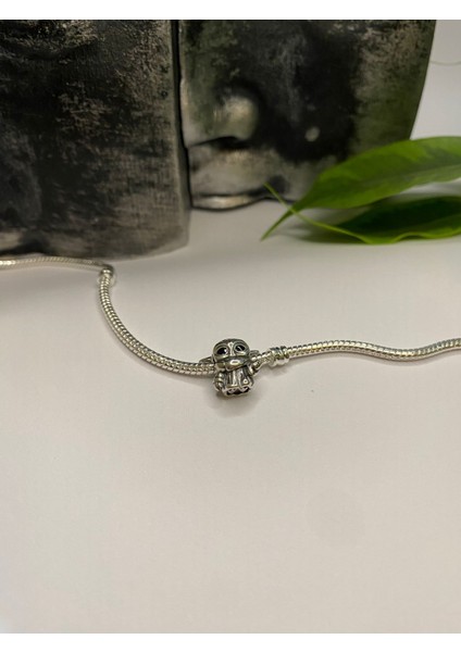 Gümüş S925 Damgalı Star Wars Grogu - Baby Yoda Charm fırsatları
