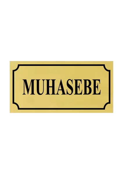 Muhasebe Yönlendirme Tabelası