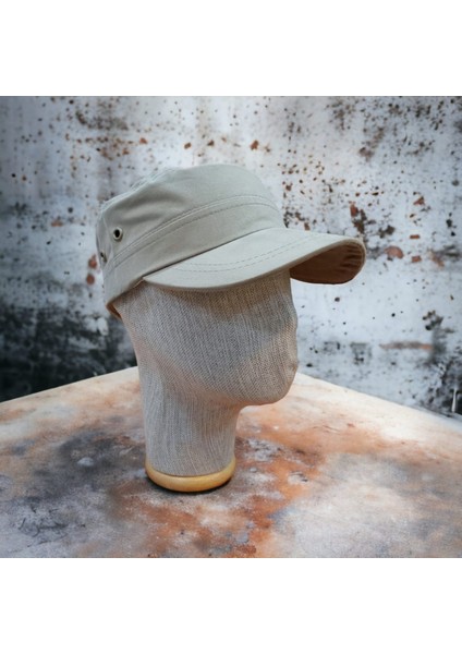 Kastro Şapka Açık Bej Rengi Ayarlanabilir Yazlık Ürün