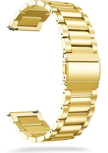 Huawei Honor Watch Magic 2 46MM Uyumlu Kordon Paslanmaz Çelik Metal Kordon Ayarlama Aparatlı modelleri