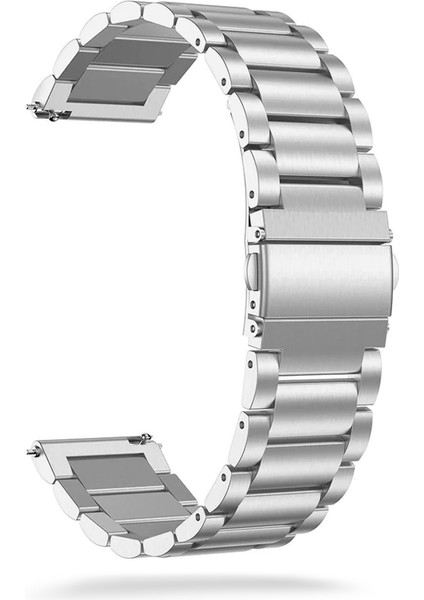 Huawei Honor Watch Magic 2 46MM Uyumlu Kordon Paslanmaz Çelik Metal Kordon Ayarlama Aparatlı modelleri