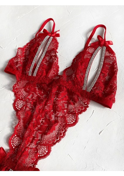 Özel Bölgesi Açık Bodysuit indirimleri