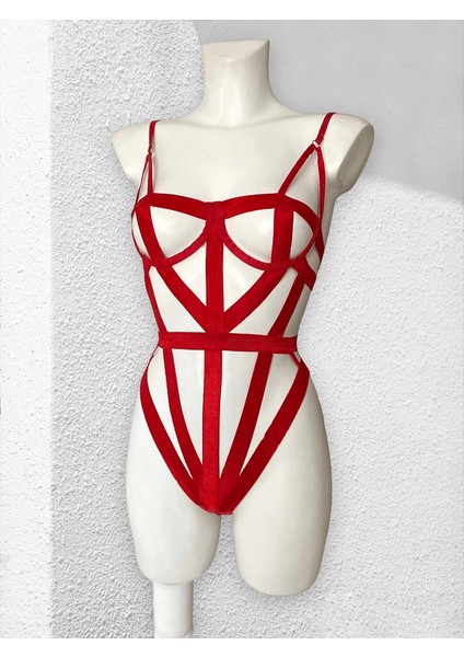 Gece İncisi Harness Bodysuit