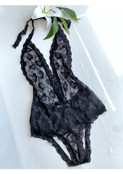 Siyah Bodysuıt