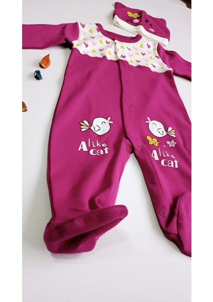 Sevimli Kedi Kız Bebek Tulum fiyatları