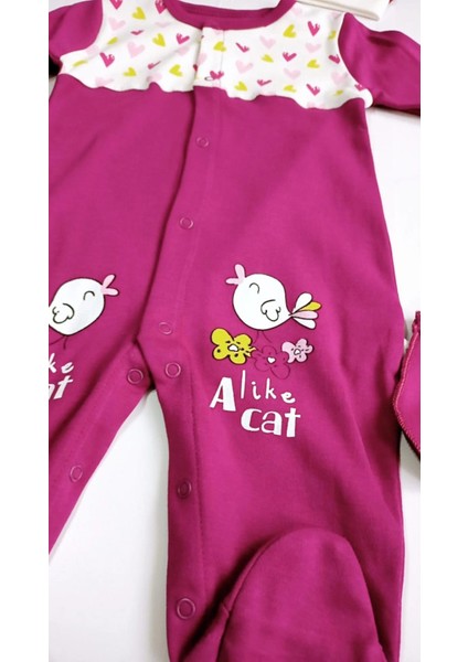 Sevimli Kedi Kız Bebek Tulum fırsatları